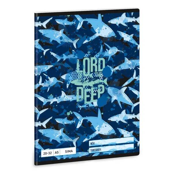 Ars Una A5-ös sima füzet – Lord of the Deep