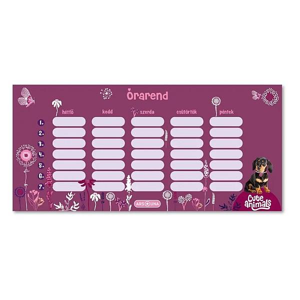 Ars Una órarend – Cuki állatok – Puppy