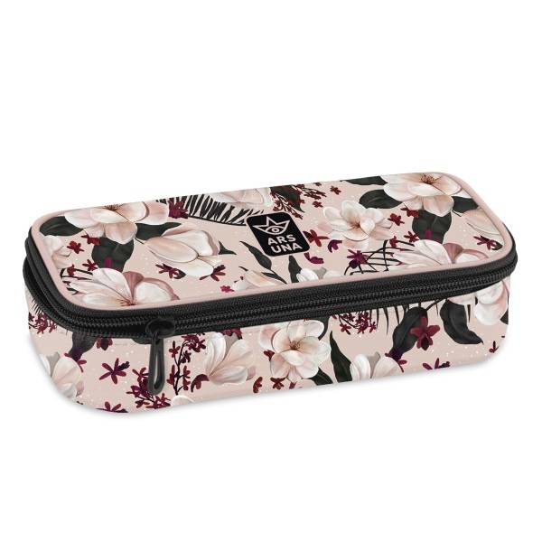 Ars Una ovális tolltartó – Flowery Pink