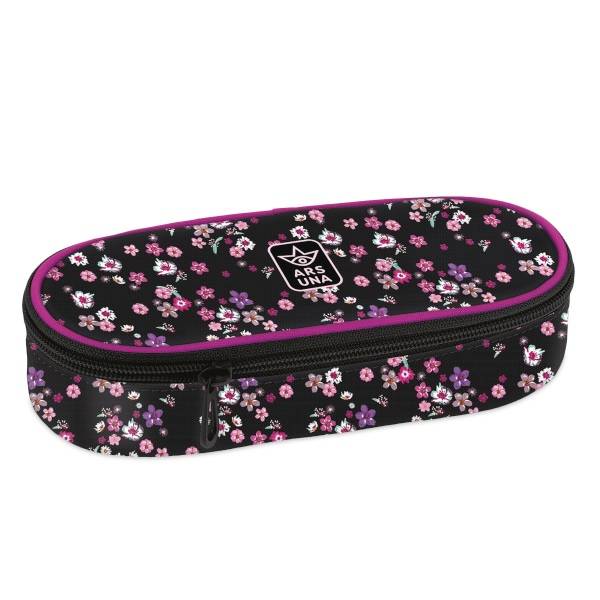 Ars Una ovális tolltartó nagy – Blossom Black