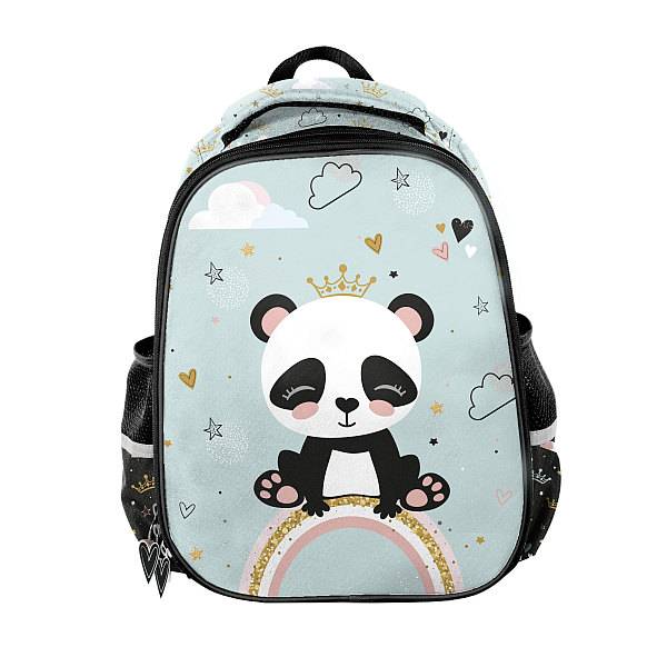 Paso Pandás ergonomikus iskolatáska, hátizsák - Rainbow