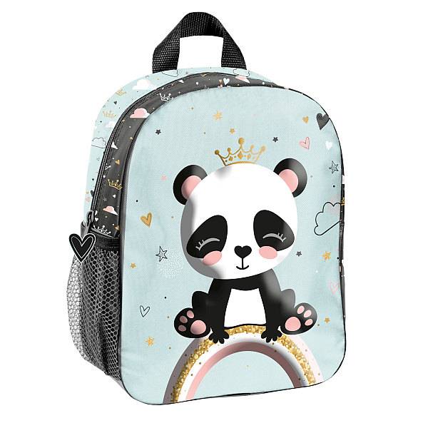 Pandás ovis hátizsák 3D - Rainbow
