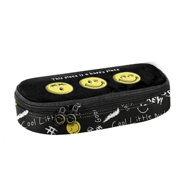 Emoji ovális tolltartó - GOOD MOOD