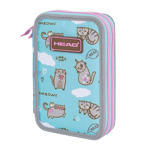 Head cicás emeletes tolltartó - Meow