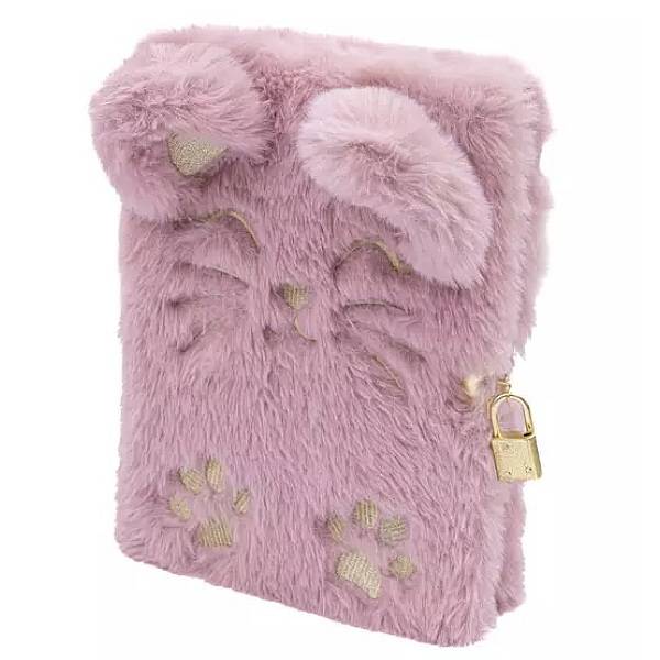 Astra cicás plüss napló A5 - Fluffy Kitty