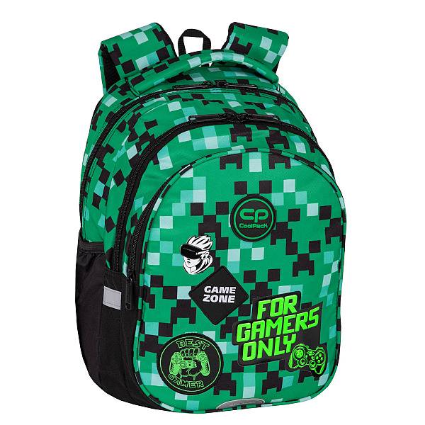 Coolpack ergonomikus iskolatáska hátizsák JERRY – Game Zone
