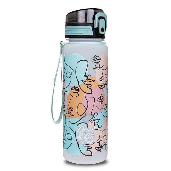 CoolPack műanyag kulacs 600 ml – Art Deco