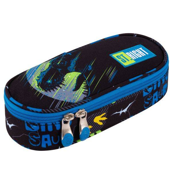 St. Right Dínós ovális tolltartó – T-REX Dinosaur