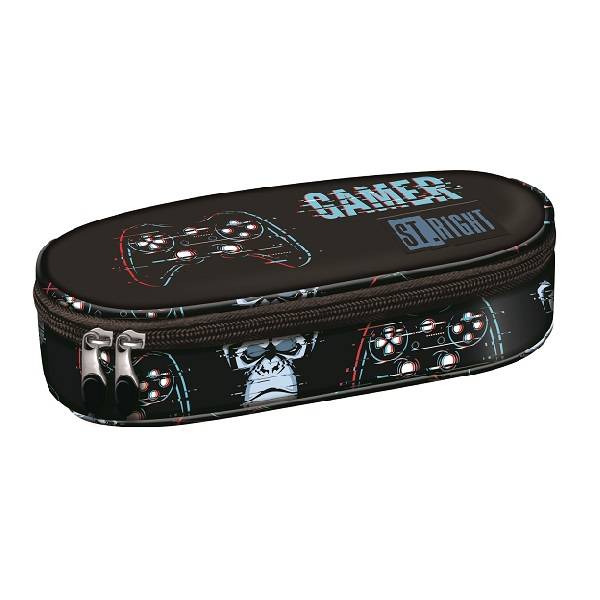 St. Right ovális tolltartó – Blue Game