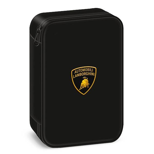 Ars Una többszintes tolltartó Lamborghini – fekete