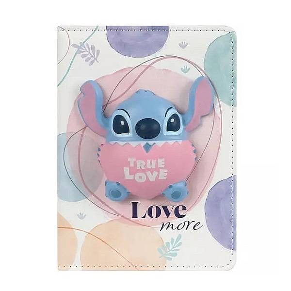 Stitch napló 3D Squishy figurával – Love More