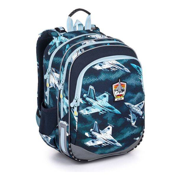 TOPGAL ergonomikus iskolatáska hátizsák ELLY - Flying Ace