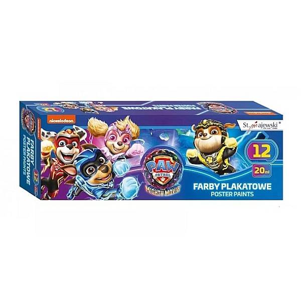 Mancs őrjárat plakát festék 12 db-os készlet