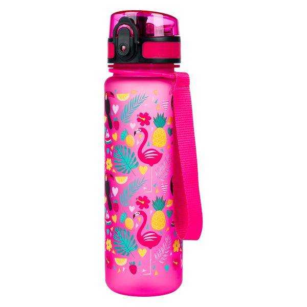 BAAGL tritán kulacs 500 ml-es – Pink Flamingos