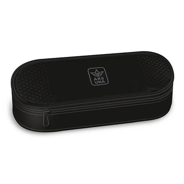 Ars Una fekete ovális tolltartó nagy – Jet