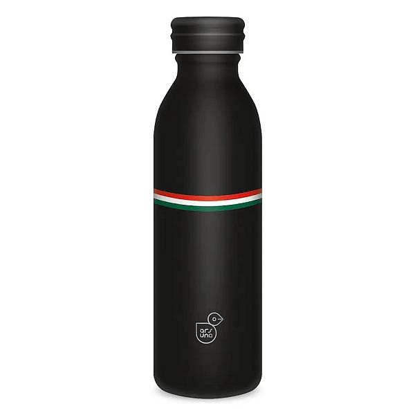Ars Una duplafalú fémkulacs, termosz 600ml – Flag Black