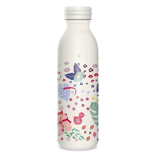 Ars Una duplafalú fémkulacs, termosz 600ml – Cream Hibiscus