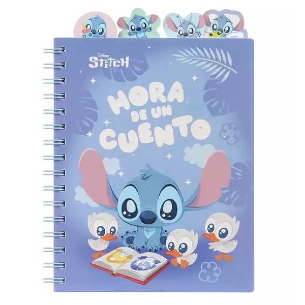 Stitch spirálos notesz A5 – Hora de un Cuento