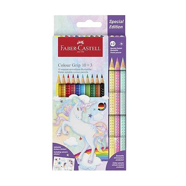 Faber-Castell 10+3 db-os színes ceruza készlet – Unikornis