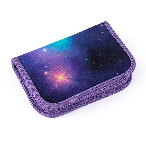 TOPGAL kihajtható tolltartó - Purple Magic