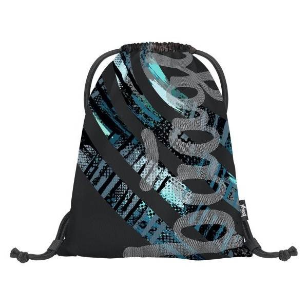 BAAGL tornazsák – Blue abstract