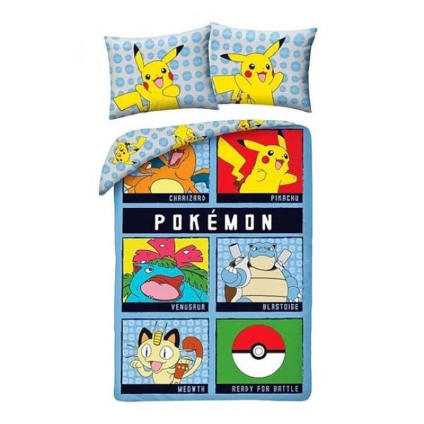 Pokemon ágyneműhuzat szett - Kollázs