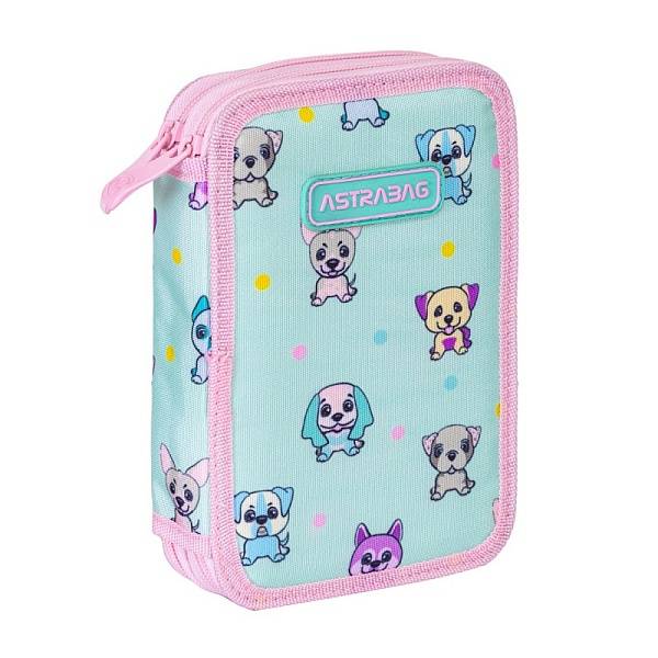 Astra kutyás emeletes tolltartó – Puppies World
