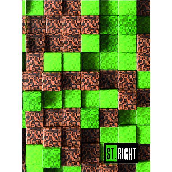 St. Right A5-ös kockás füzet 32 lapos – Boys Mix II.