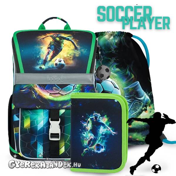 Baagl ergonomikus iskolatáska SZETT - Soccer Player