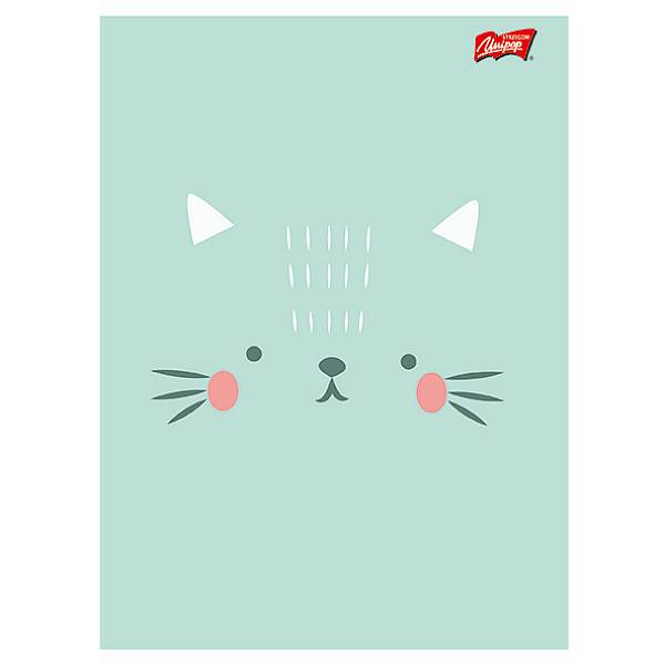 Cute Faces A5-ös kockás füzet 32 lapos – többféle