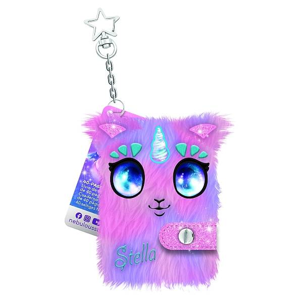 Nebulous Stars szőrmés mini jegyzetfüzet – Stella