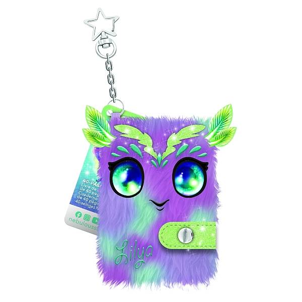 Nebulous Stars szőrmés mini jegyzetfüzet – Lylia