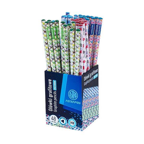 Astra háromszög HB grafit ceruza többféle – Abstract