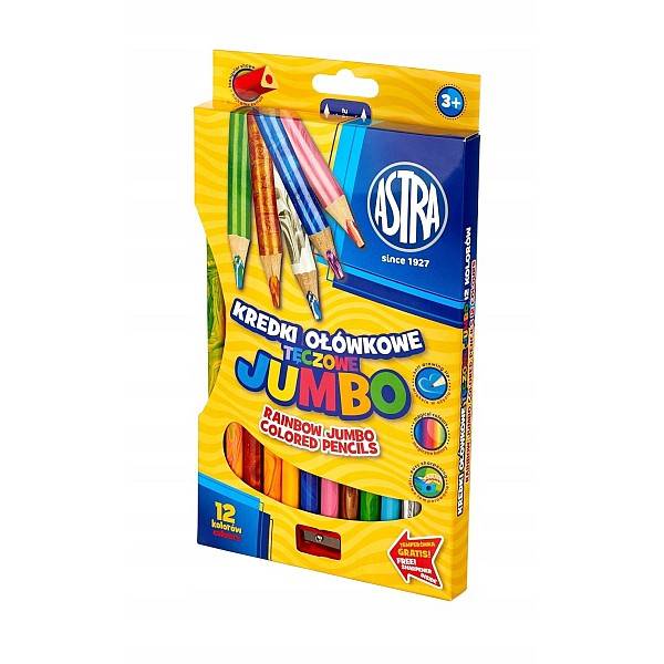 Astra vastag szivárvány ceruza készlet 12 db-os