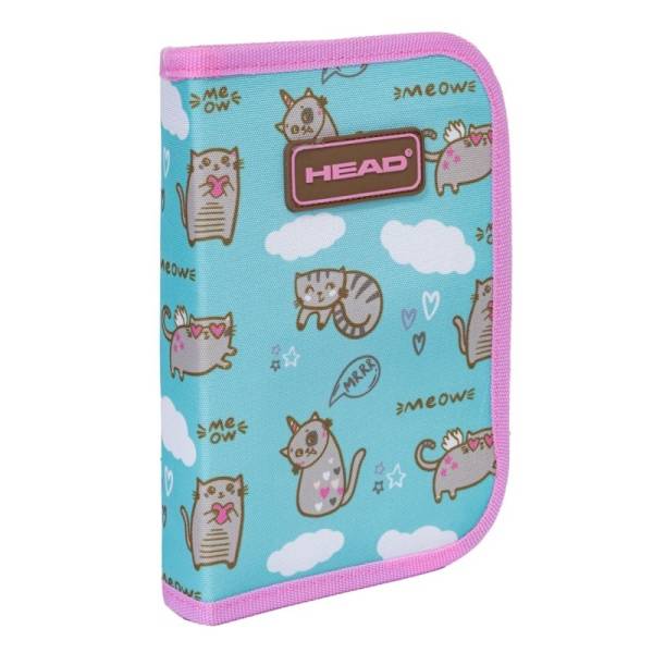Head cicás kihajtható tolltartó – Meow