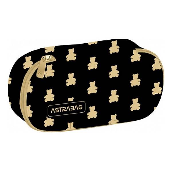 Astra ovális tolltartó – Golden Teddy