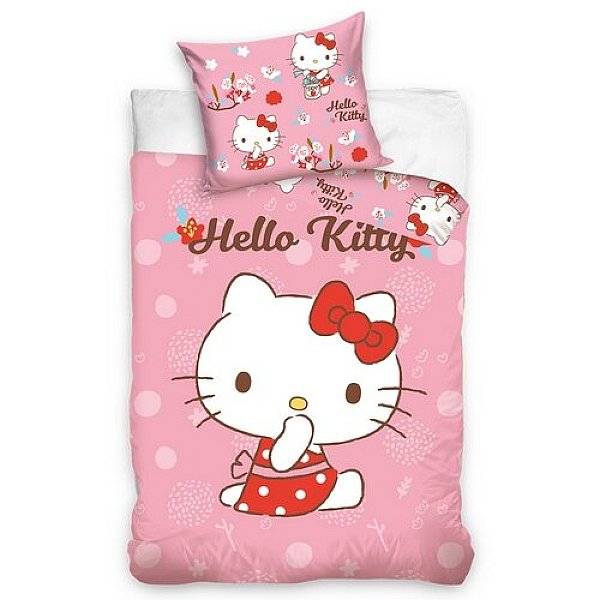 Hello Kitty ovis ágyneműhuzat szett