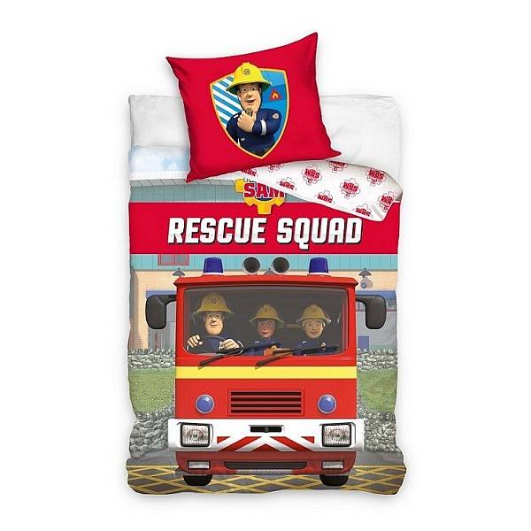 Sam a tűzoltó ágyneműhuzat szett - Rescue Squad