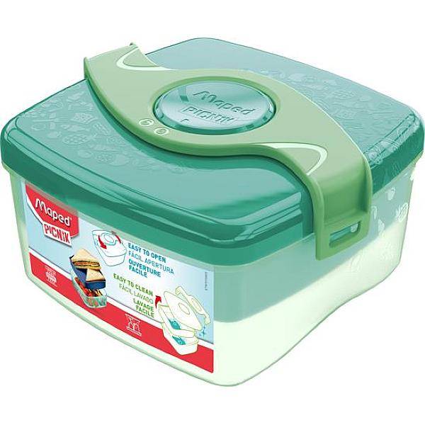 MAPED Picnik uzsonnás doboz 2in1 – zöld