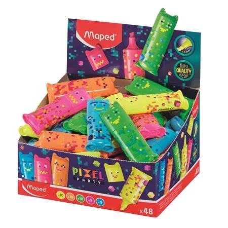 MAPED szövegkiemelő filctoll 1 db Pixel Party Mini – többféle