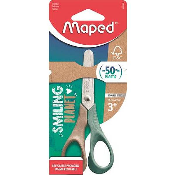 Maped gyerekolló 12 cm – Smiling Planet