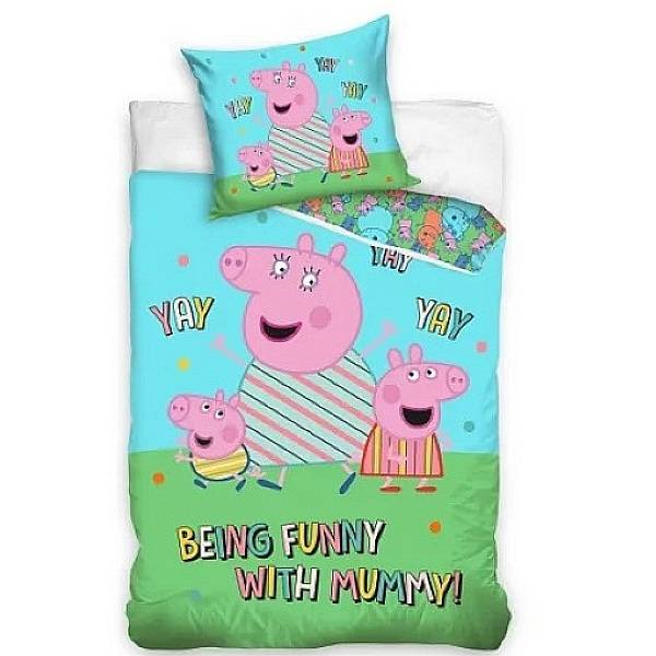 Peppa malac ágyneműhuzat szett - Funny with Mummy