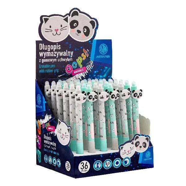 Astra kisállatos radírozható toll – kétféle