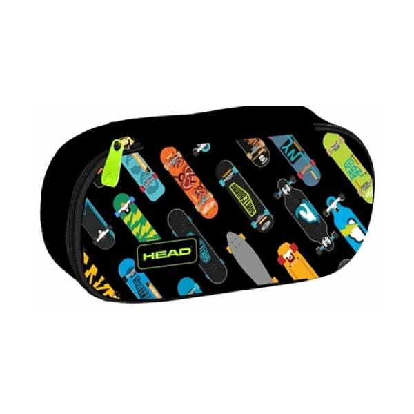HEAD ovális tolltartó – Skateboards