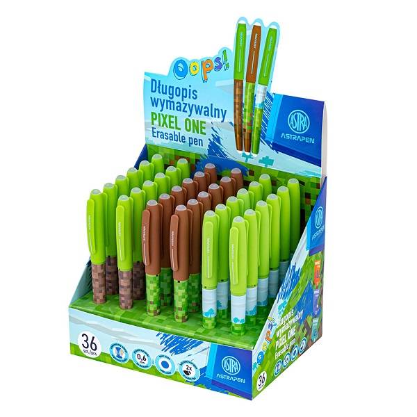 Astra radírozható toll Pixel One – többféle