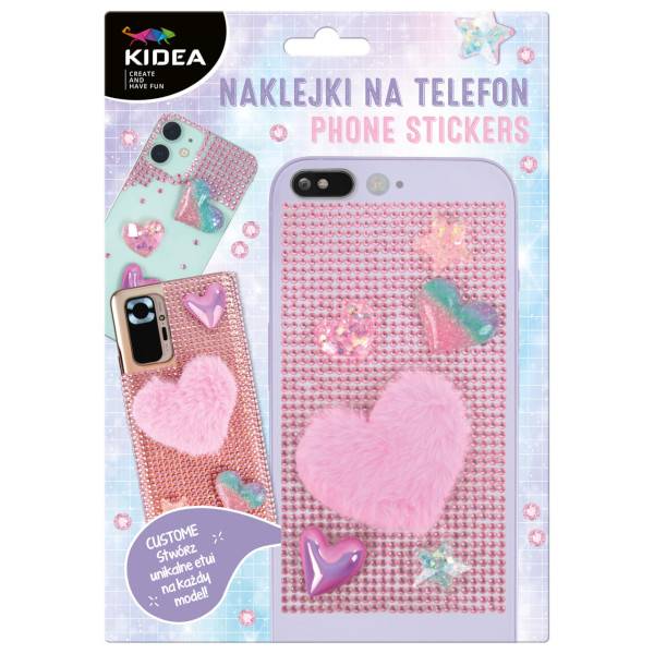 Kidea telefon díszítő matrica csomag - Love