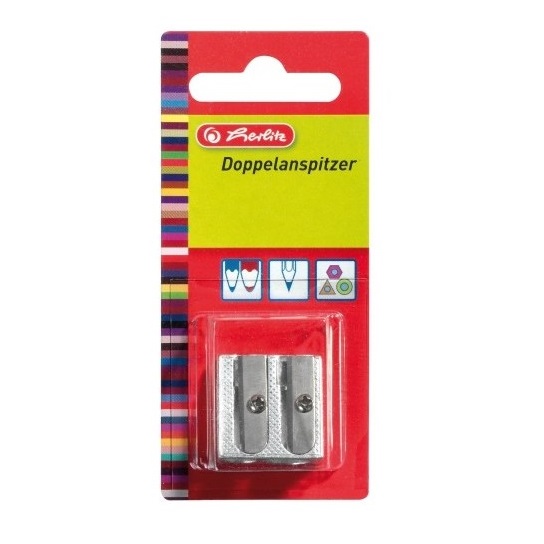 Herlitz dupla lyukú fém hegyező