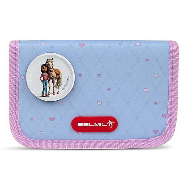 BELMIL lovas kihajtható tolltartó – Lavander