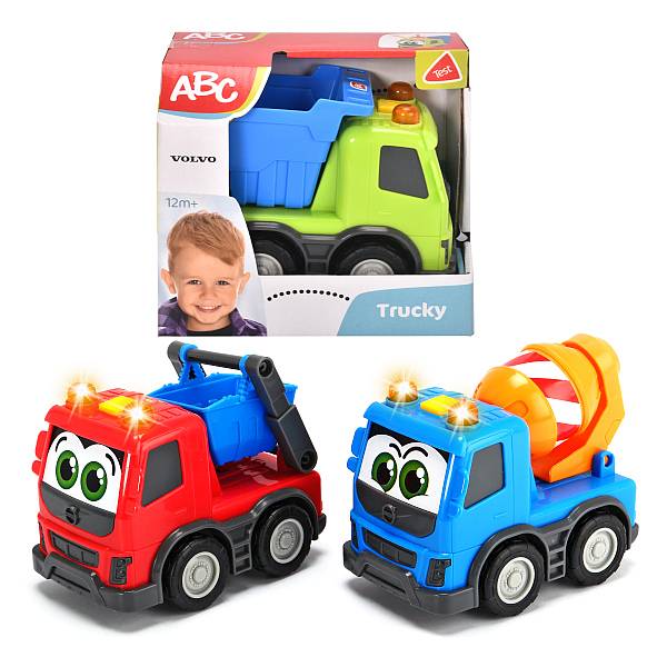  ABC Volvo Trucky városi munkagépek 13 cm – többféle