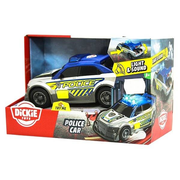 Dickie Police Car rendőrautó fénnyel és hanggal
